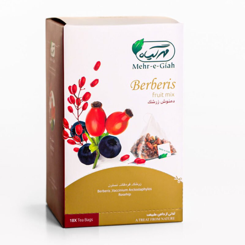 خرید دمنوش میوه ای زرشک تی بگ