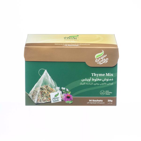 خرید و قیمت و فروش آنلاین دمنوش مخلوط آویشن تی بگ مهرگیاه