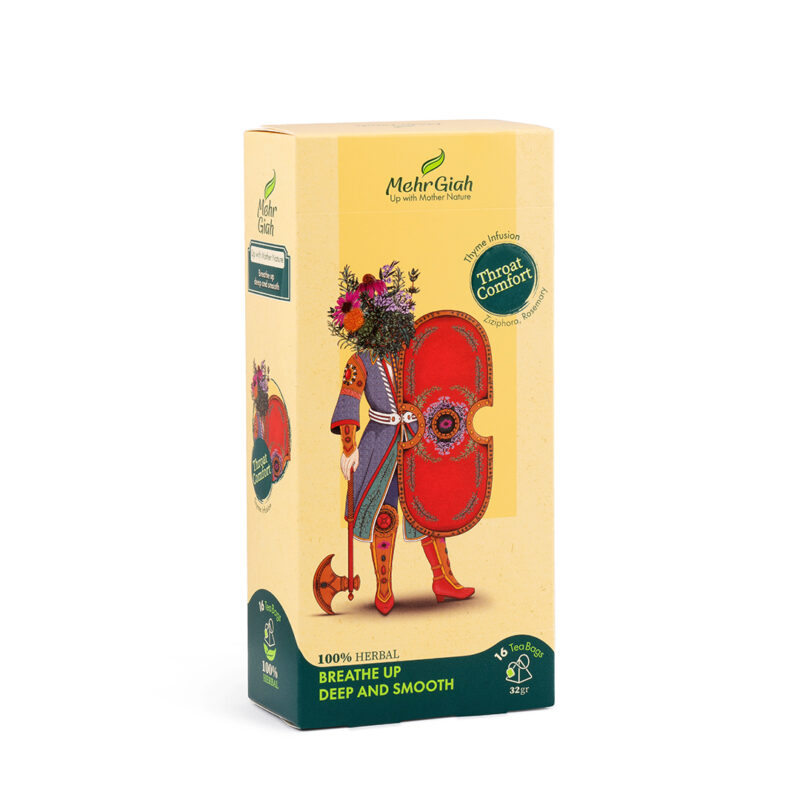 خرید دمنوش مخلوط آویشن- تسکین گلو درد (2)